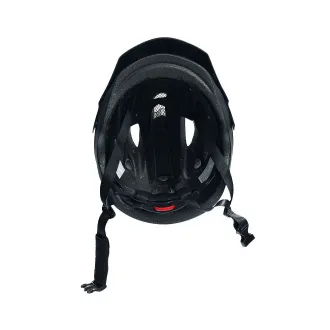 Kask rowerowy KIDS MATT, M (53-55cm), in-mold, kolor czarny