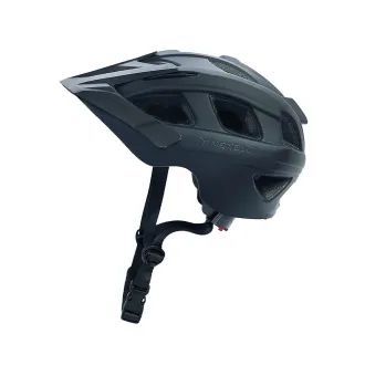 Kask rowerowy KIDS MATT, M (53-55cm), in-mold, kolor czarny