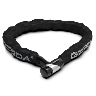 Zapięcie rowerowe łańcuch Gerda CONTRA 900/8x8L czarny