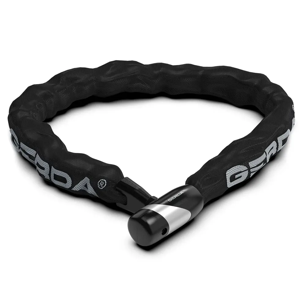 Zapięcie rowerowe łańcuch Gerda CONTRA 900/8x8L czarny