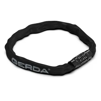 Zapięcie rowerowe CONTRA COMBO 900/8x8C czarny