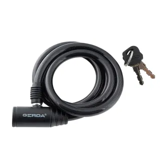 Zapięcie rowerowe FLEX 1000/8K, linka o grubości 8 mm