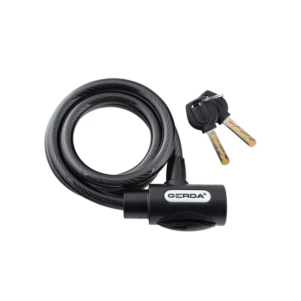 Zapięcie rowerowe FLEX 1200/8V - linka o grubości 8 mm