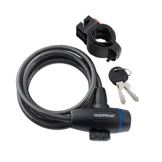 Zapięcie rowerowe FLEX 1200/10S, linka o grubości 10 mm