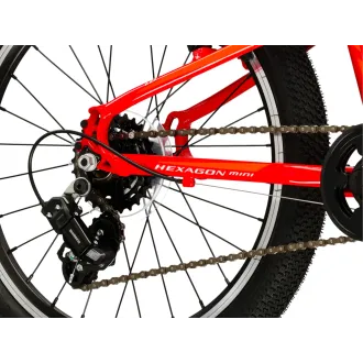 Rower dziecięcy KROSS HEXAGON MINI 1.0 OS (11") 20" czerwony
