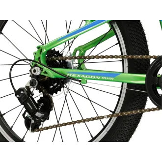 Rower dziecięcy KROSS HEXAGON MINI 1.0 OS (11") 20" zielony