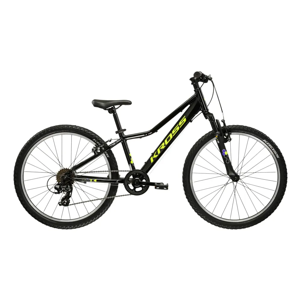 Rower KROSS HEXAGON JR 1.0 OS (12") 24" czarny