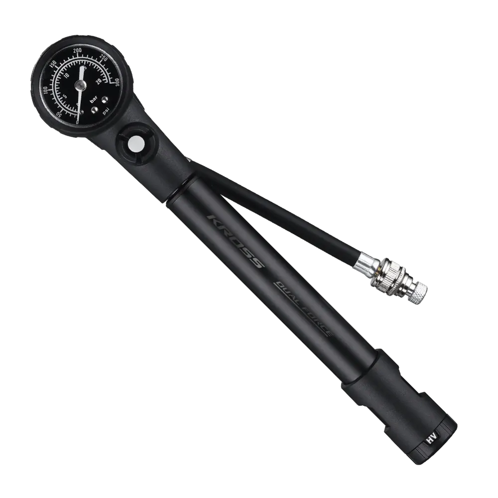 Pompka rowerowa KROSS DUALFORCE 300PSI