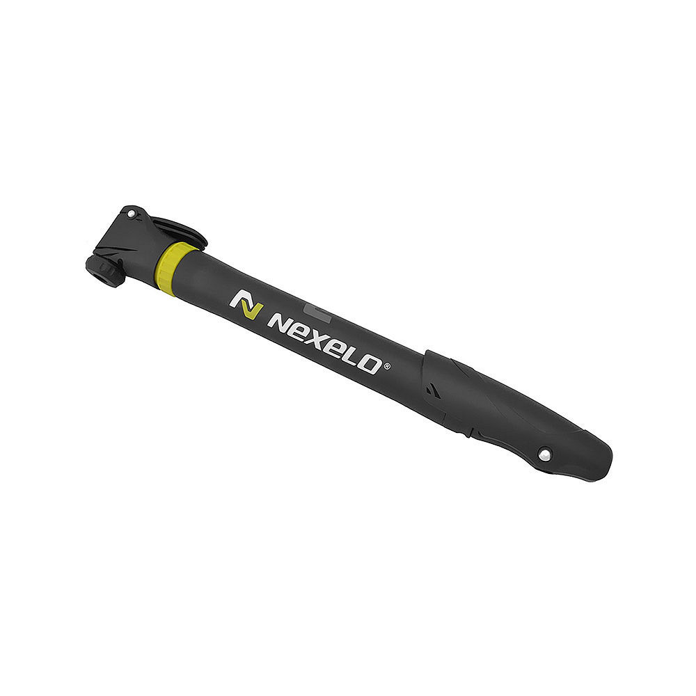 Pompka mini plastikowa z zaciskiem AV/DV/FV z ruchomą głowicą dł. 270mm