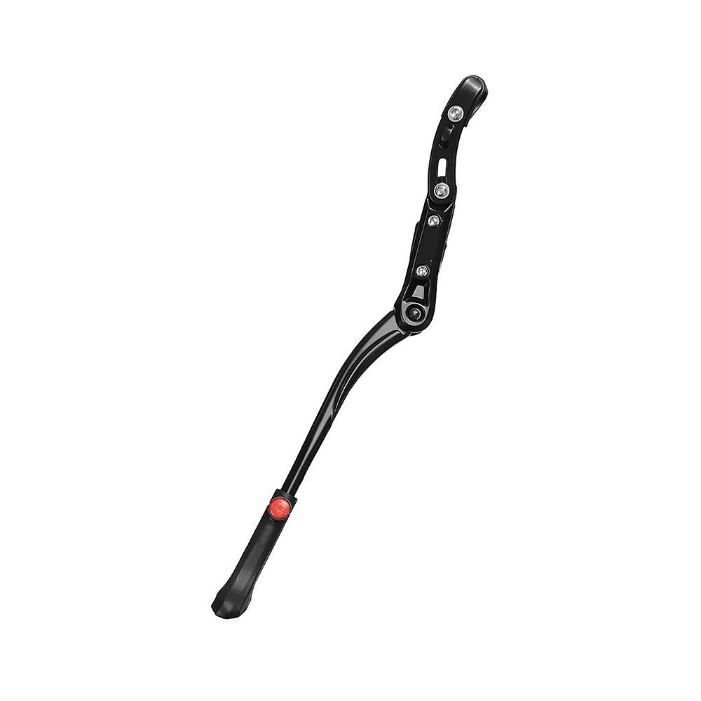 Podpórka regulowana aluminiowa 26-28 cala, montowana na rame tył z obejmą, czarna