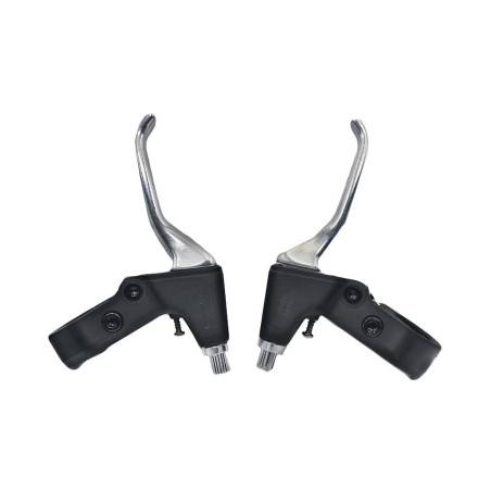 Dźwignie alu-plast.(para) typu V-Brake na 2-Palce