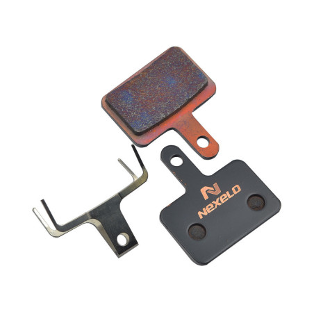 Klocki hamulca tarczowego metaliczne kompatybilne Shimano Deore, NEXAVE TEKTRO Orion, Auriga