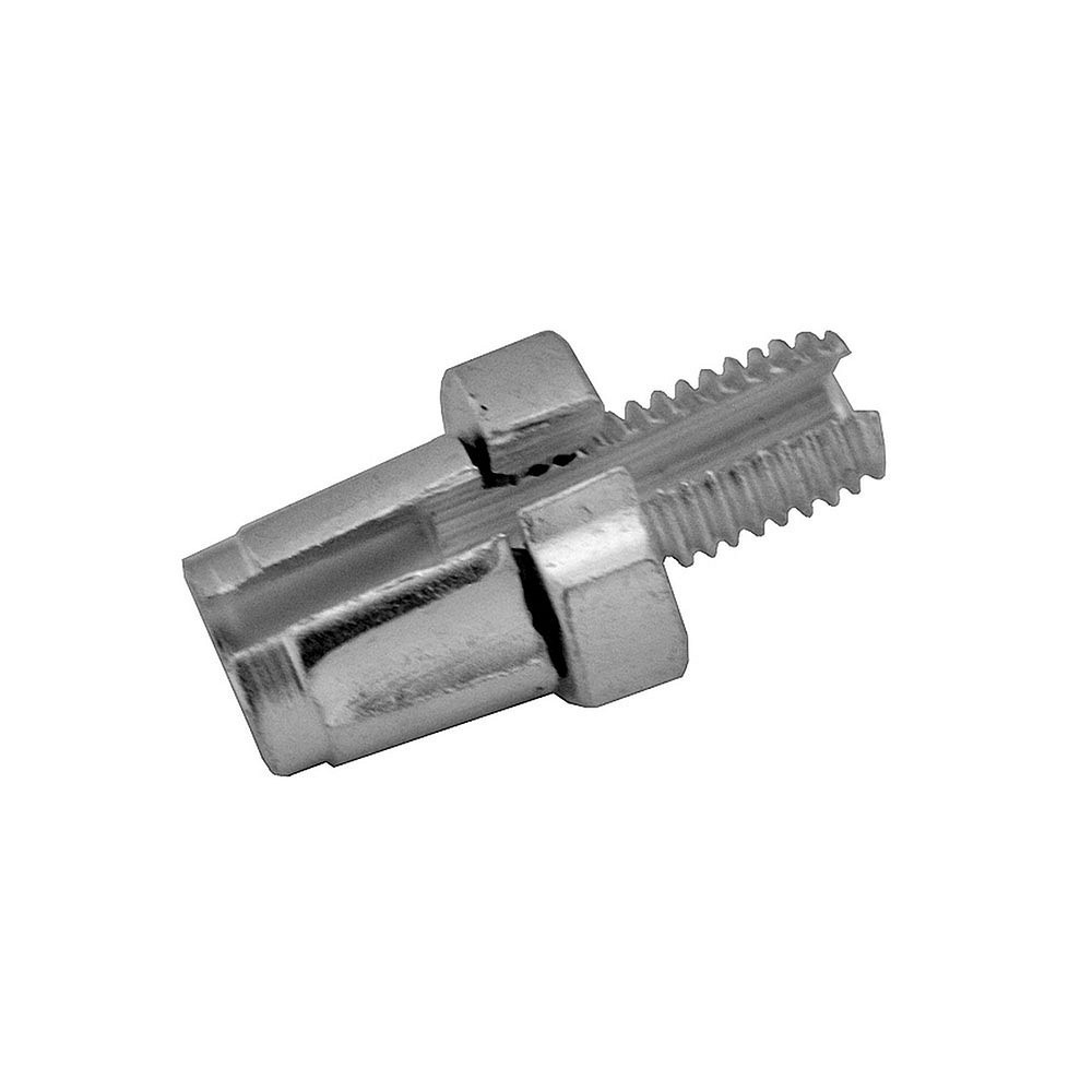 Regulator dźwigni hamulca M7 aluminiowy, nakrętka kontrująca w komplecie