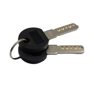 Zapięcie rowerowe SPIRALA na klucz, fi 10 mm, długość 1800 mm