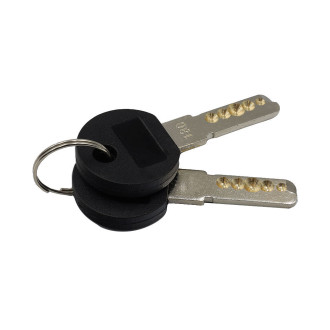 Zapięcie rowerowe SPIRALA na klucz, fi 12 mm, długość 1800 mm