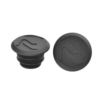 Chwyt kierownicy gumowy 125mm szaro-czarne