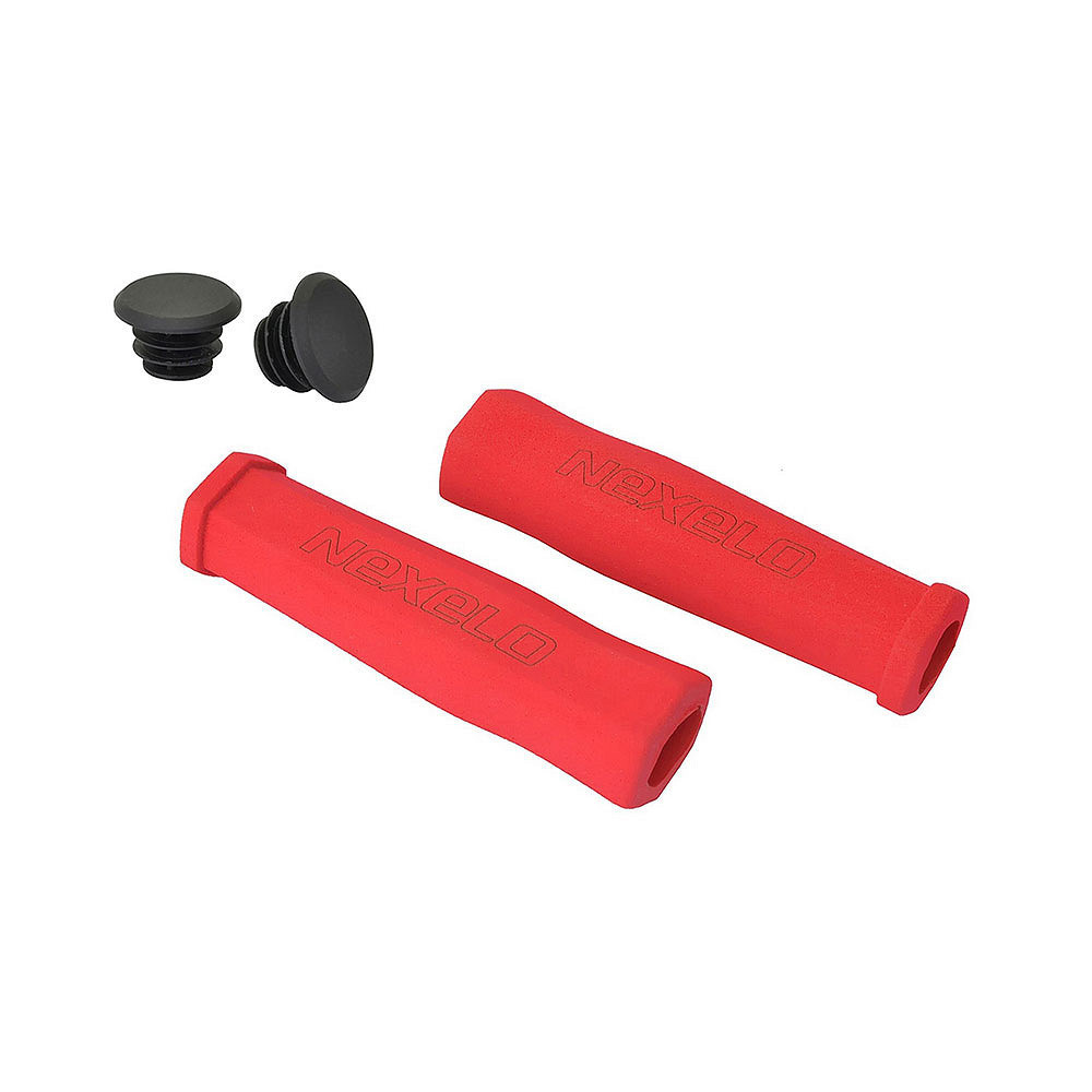 Chwyt kierownicy piankowy 125 mm czerwony