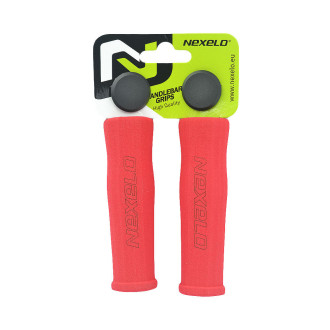 Chwyt kierownicy piankowy 125 mm czerwony