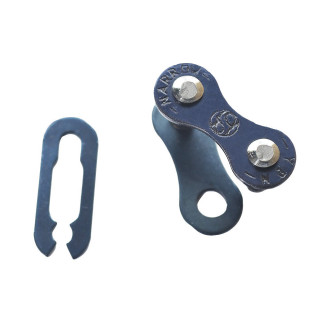 Łańcuch zwykły S410, 112 ogniw, 1-rzędowy, rozmiar 1/2 x1/8 cal brązowy