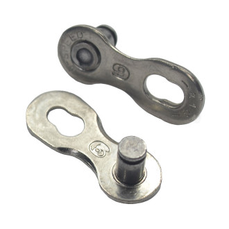 Łańcuch MTB/ROAD S9, 116 ogniw 9-rzędowy,  1/2x11/128 cala szary