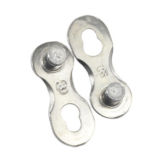 Łańcuch MTB/ROAD S9 S2, 116 ogniw 9-rzędowy 1/2x11/128, srebrny