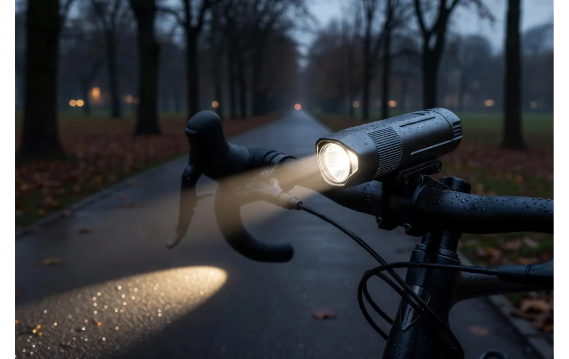 Co naprawdę decyduje o widoczności i czasie świecenia rowerowych lampek LED po zmroku